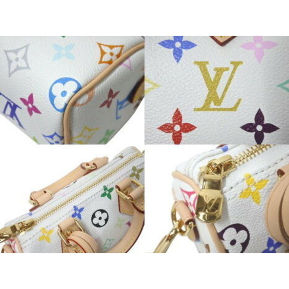 Louis Vuitton Nano Murakami Takashi bag handbag multicolor Speedy - Picture 9 of 9